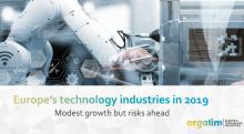Europe’s technology industries in 2019: modest growth but risks ahead